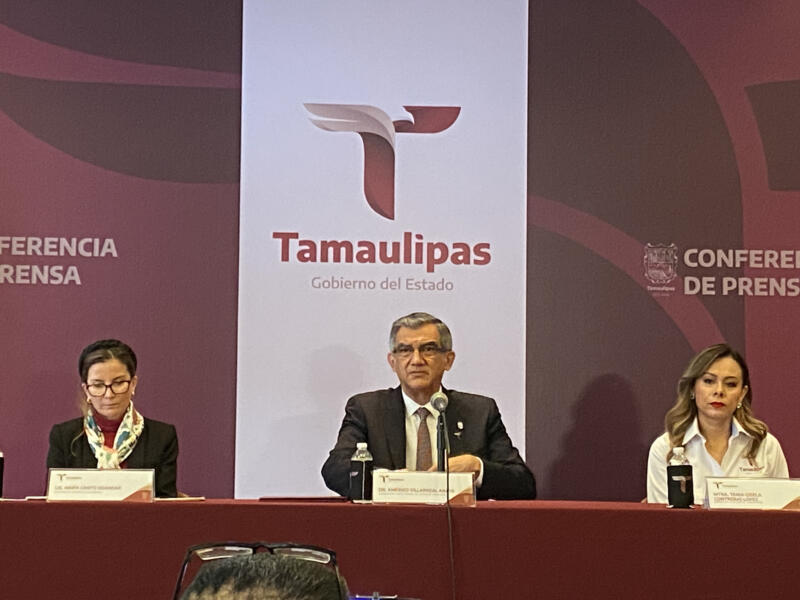 El gobernador Américo Villarreal denunció
