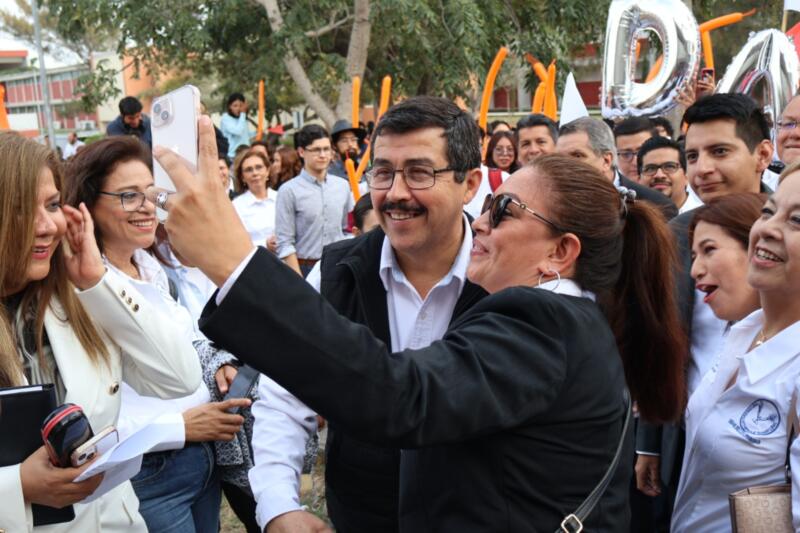 Dámaso Anaya Alvarado, Rector de la Universidad Autónoma de Tamaulipas.