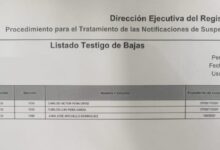La Junta Local número 2 en Reynosa, publicó la suspensión de derechos político-electorales de Carlos Peña.