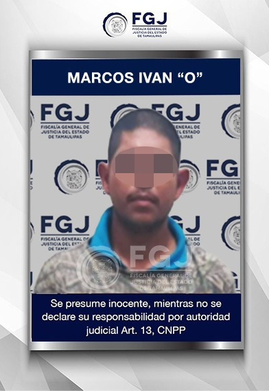 Marcos Iván O fue sentenciado a 50 años de prisión por secuestro agravado.