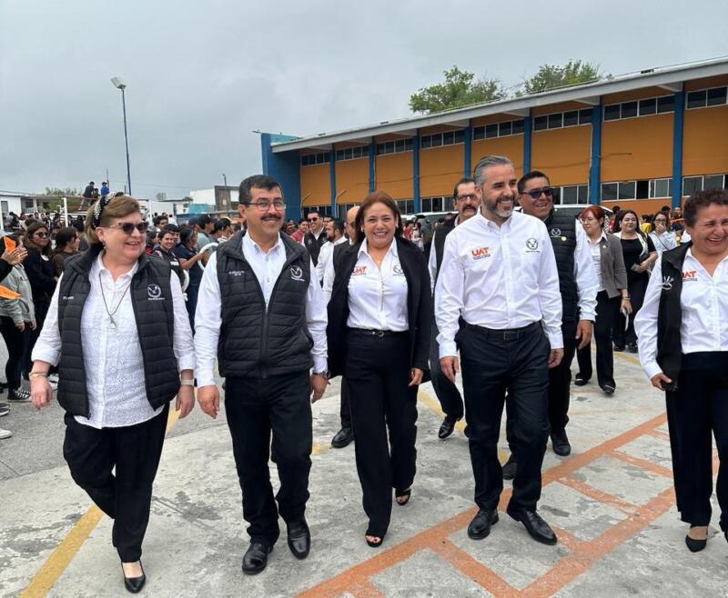 El Rector visitó las Unidades Académicas Multidisciplinarias Reynosa Aztlán y Reynosa Rodhe.