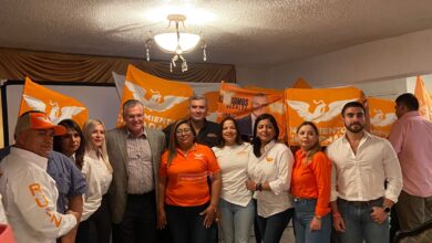 La candidata de MC Andrea García hizo un recorrido por Reynosa.