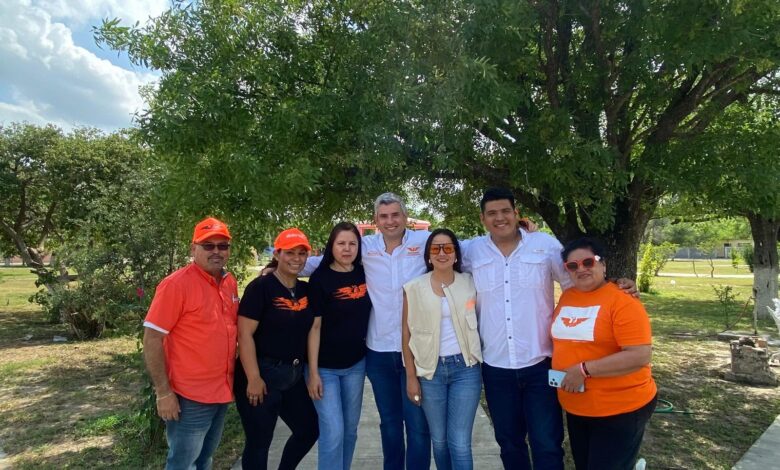 La candidata al Senado de Movimiento Ciudadano recorrió los municipios de la Frontera Chica.