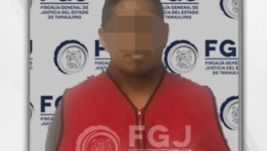 Antonio "F" pasará 30 años en la cárcel por violación en Nuevo Laredo.