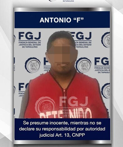 Antonio "F" pasará 30 años en la cárcel por violación en Nuevo Laredo.