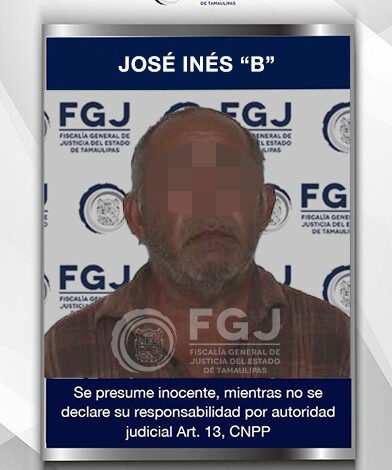 José Inés "B", alias "El Hueso" fue sentenciado a 35 años de prisión.