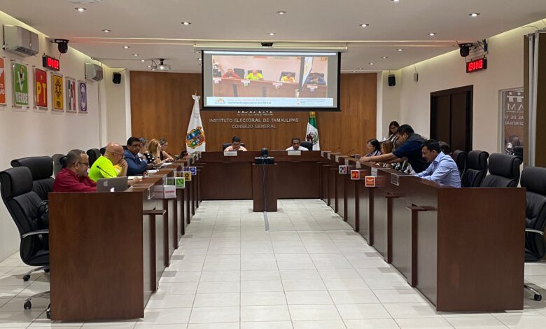 En sesión del Consejo General del Ietam se aprobó por unanimidad la lista de diputados plurinominales del PAN.