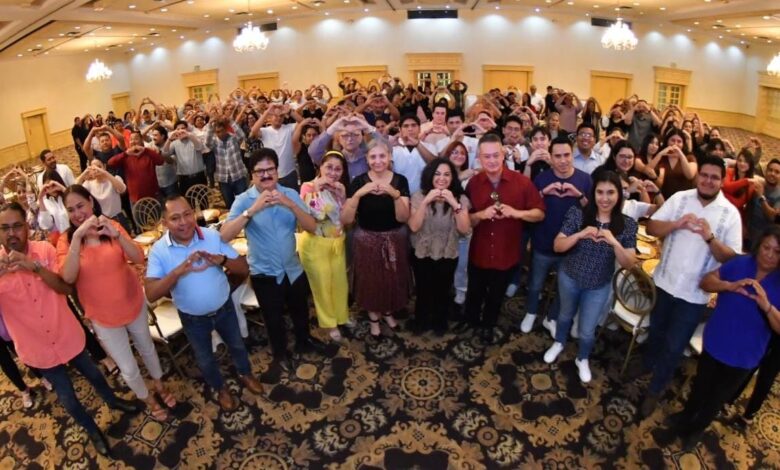 En Matamoros la candidata Olga sosa explicó que Claudia Sheinbaum quiere ser la presidenta de la educación.
