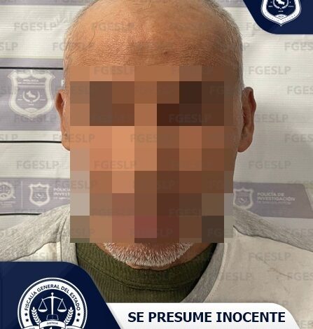 Oscar Ch, fue detenido en Valles, San Luis Potosí y presentado ante el MP en Tamaulipas.