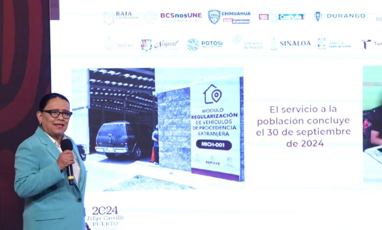 Rosa Icela Rodríguez, Secretaria de Seguridad y Protección Ciudadana.