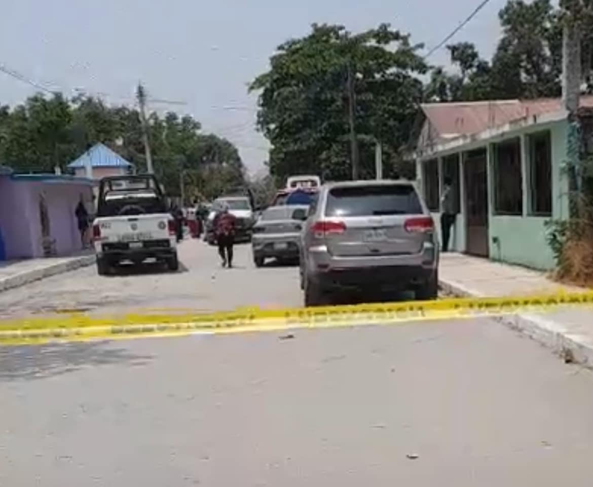 El área fue acordonada por las autoridades.