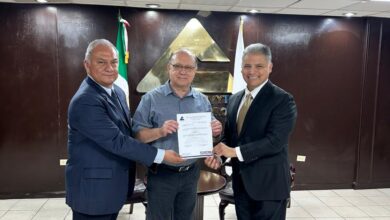 José Rafael Martínez Cárdenas, fue nombrado tesorero de Canaco Matamoros.