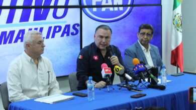 La candidata a la presidencia tiene propuestas a la problemática del agua en Tamaulipas, dicen en rueda de prensa, integrantes del PAN.