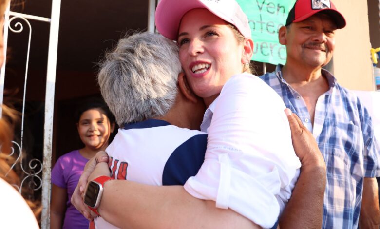 Ale Cárdenas llama a votar sin miedo en Victoria.