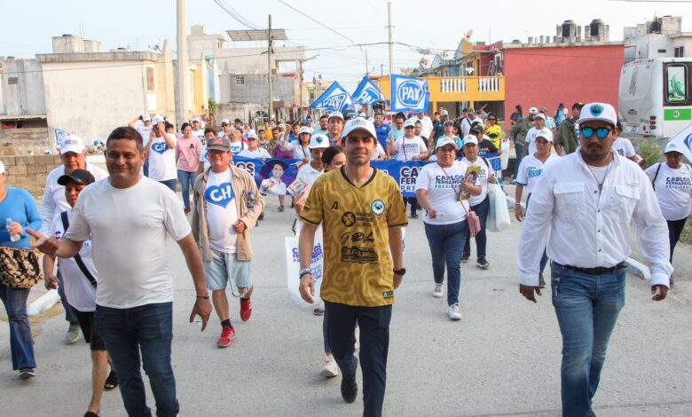 Carlos Fernández, candidato a la alcaldía de Ciudad Madero.