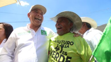 Eugenio Hernández se compromete al combate del cambio climático.