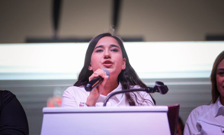 Katalyna Méndez, candidata a diputada Local.