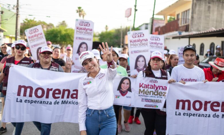 Katalyna Méndez, candidata a diputada local.