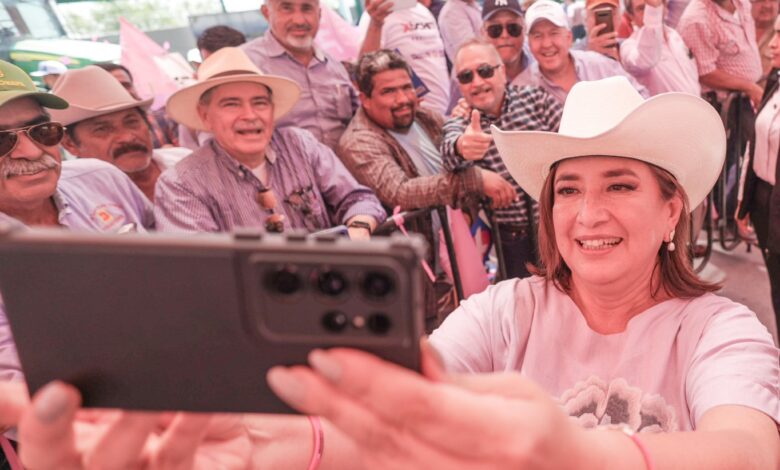 Xóchitl Gálvez, candidata a la presidencia de la República.