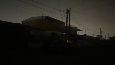 Al menos cinco municipios de la frontera reportaron apagones.