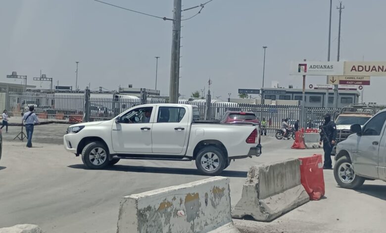 bloqueo en el puente Internacional Reynosa-Pharr.