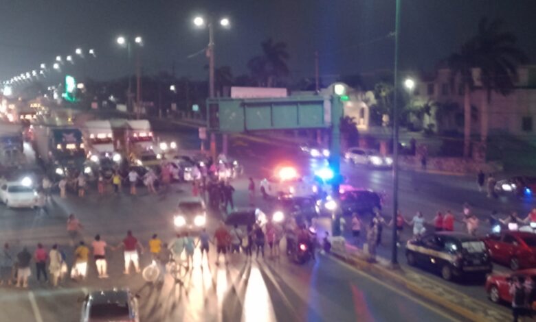 bloqueos y protestas