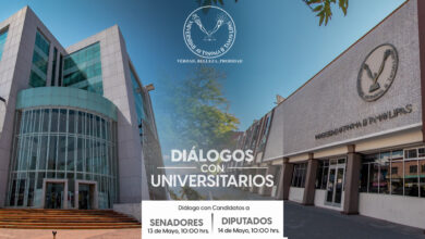 El lunes 13 y 14 de mayo se llevarán a cabo los Diálogos Universitarios con candidatos al Senado y Diputados federales.