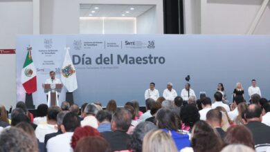 Américo Villarreal reconoció la labor del magisterio en Tamaulipas.