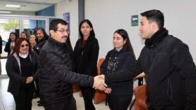 Dámaso Anaya Alvarado, sostuvo reuniones estratégicas con universitarios de las Unidades Académicas Multidisciplinarias de Río Bravo y Valle Hermoso.