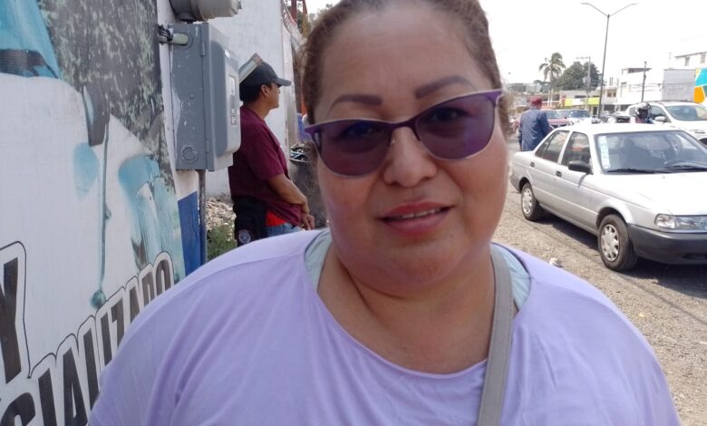 Nury Romero Santiago, presidenta del colectivo feminista "Mujer Tamaulipeca".