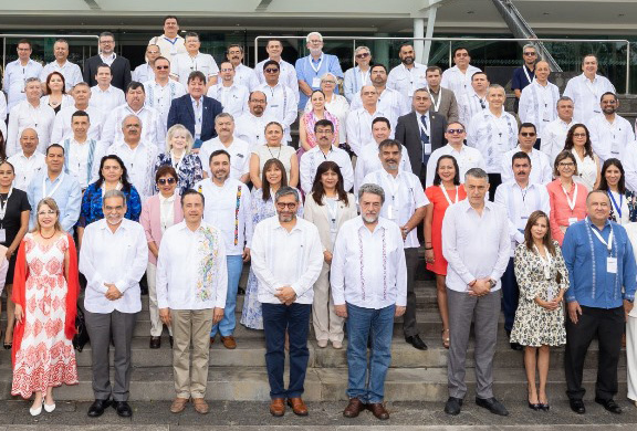 El Rector de la Universidad Autónoma de Tamaulipas (UAT), MVZ Dámaso Leonardo Anaya Alvarado, participó en la LXIV Sesión Ordinaria de la ANUIES.