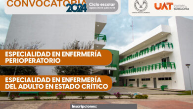 La Universidad Autónoma de Tamaulipas (UAT) abrió en Ciudad Victoria dos nuevas especialidades en áreas de la enfermería