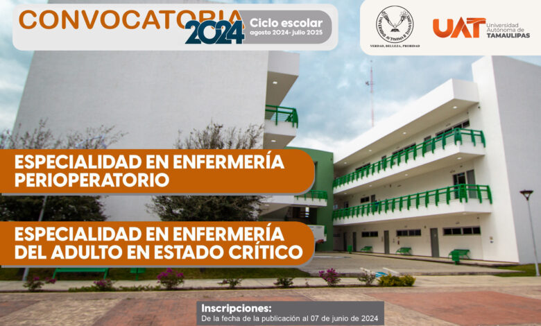 La Universidad Autónoma de Tamaulipas (UAT) abrió en Ciudad Victoria dos nuevas especialidades en áreas de la enfermería