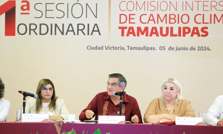El gobierno del Estado impulsa acciones para mitigar cambio climático.