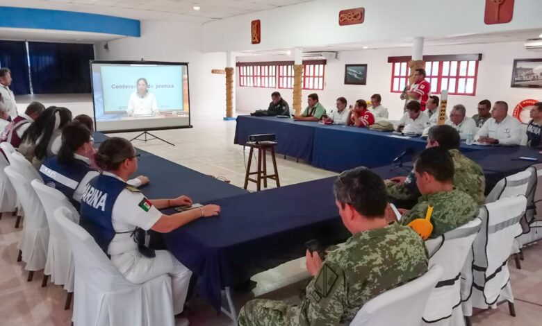 Activan comando de incidentes en Ciudad Madero por llegada de la tormenta Alberto.