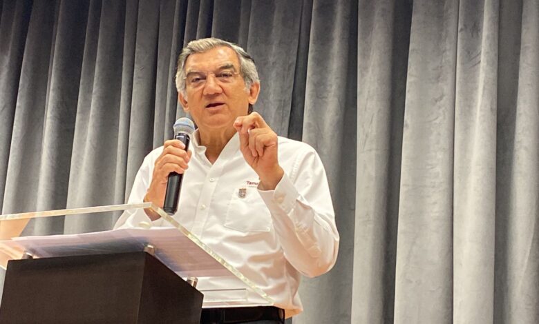 Busca Tamaulipas apoyo de Nadbank para proyectos hídricos, informó el gobernador Américo Villarreal Anaya.