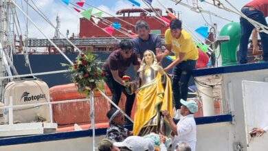 procesión náutica de la Virgen del Carmen