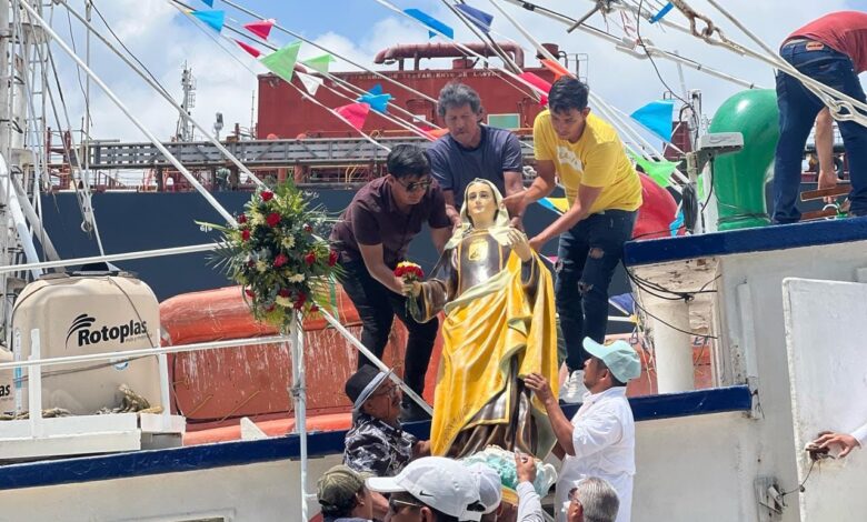 procesión náutica de la Virgen del Carmen