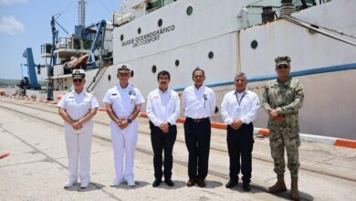 La Administración del Sistema Portuario Nacional de Tampico (ASIPONA) le entregó a la Universidad Autónoma de Tamaulipas el buque de investigación oceanográfica UAT-I-CIDIPORT.