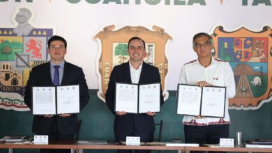 El gobernador Américo Villarreal Anaya firmó un convenio de coordinación y colaboración en seguridad pública junto a Nuevo León y Coahuila.