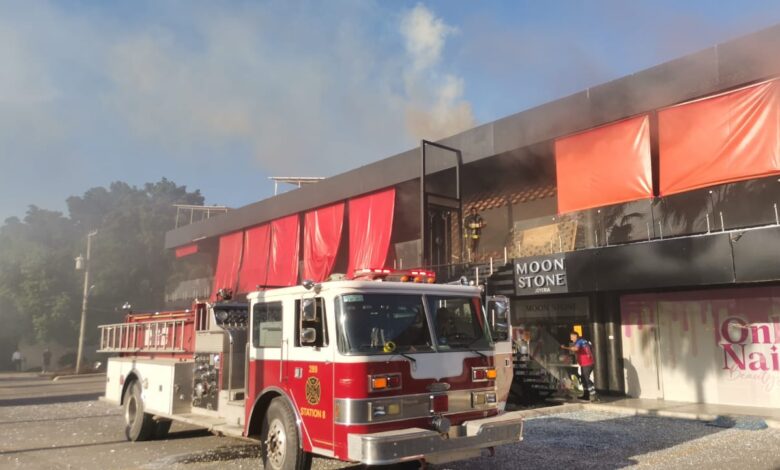 incendio restaurante plaza San José