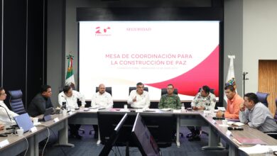 “Que se abran todas las líneas de investigación y que se conozcan las verdaderas causas por las que se perpetró este lamentable hecho", dijo el gobernador Américo Villarreal en la reunión de seguridad.