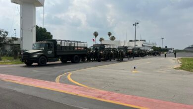 Un contingente de 100 elementos de de élite del Cuerpo de Fuerzas Especiales del Ejército Mexicano arribaron a Nuevo Laredo.