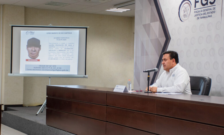 El Fiscal Irving Barrios Mojica informó que se ofreció una recompensa de un millón de pesos a quien proporcione información que ayude a detener al asesino material del empresario Julio Almanza.