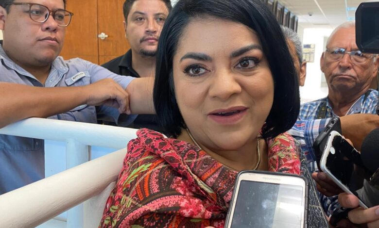 Úrsula Salazar Mojica, presidenta del Congreso del Estado de Tamaulipas.