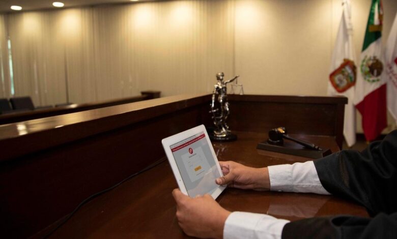 El Juzgado Electrónico de lo Familiar, tendrá competencia en la entidad y será una herramienta opcional para las y los justiciables.