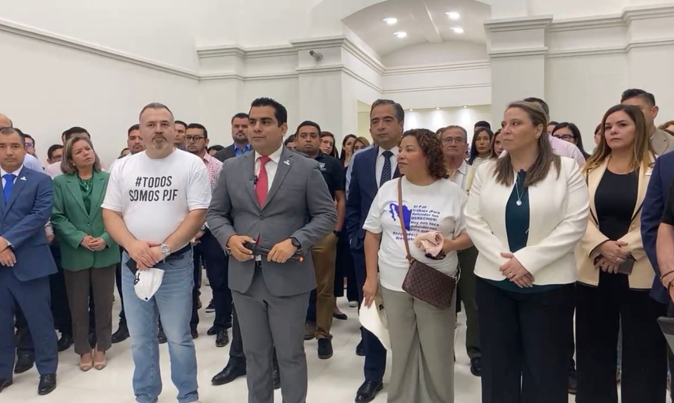 El presidente del Supremo Tribunal de Justicia, David Cerda Núñez, señaló que harán una propuesta que acompañe a la carrera judicial.