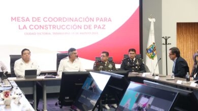 Al participar en la reunión de la Mesa de Coordinación para la Construcción de la Paz, acompañado por directivos del grupo corporativo Fomento Económico Mexicano, Roberto Campa Cifrián destacó que Tamaulipas es un estado muy importante para FEMSA.