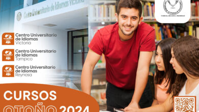 En los centros universitarios de Idiomas de Reynosa, Victoria y Tampico, se iniciarán los cursos para el periodo Otoño 2024.