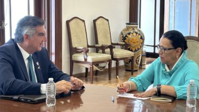 El gobernador Américo Villarreal Anaya se reunió con la próxima secretaria de Gobernación, Rosa Icela Rodríguez.